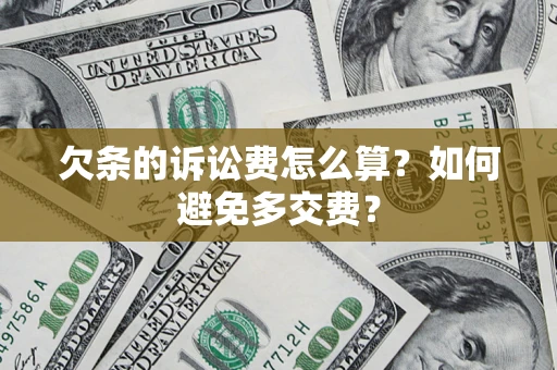 北京欠条的诉讼费怎么算？如何避免多交费？