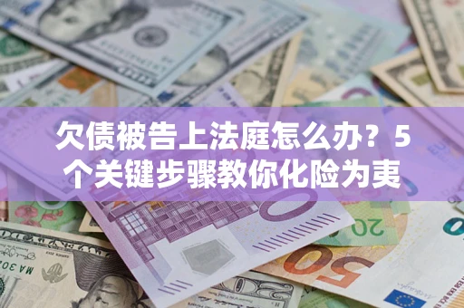 北京欠债被告上法庭怎么办？5个关键步骤教你化险为夷
